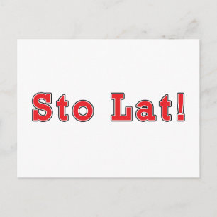 Sto Lat! Vykort
