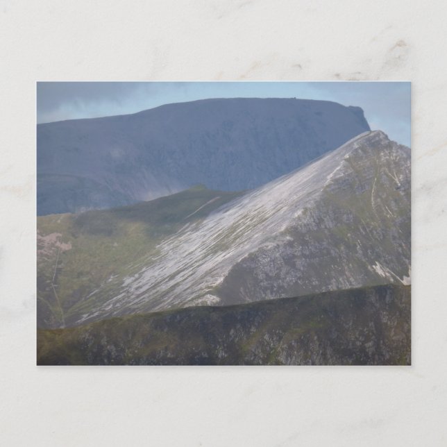 Stob Ban och Ben Nevis vykort (Framsida)