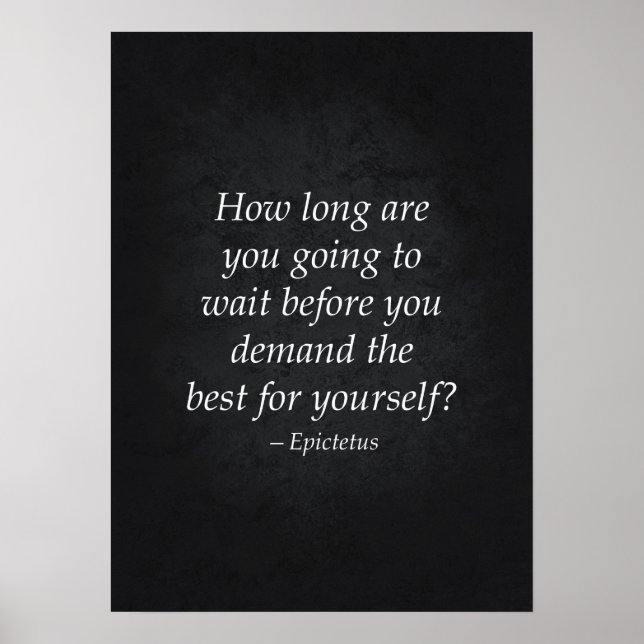 Stoc Quote - Motiverande Poster (Framsidan)