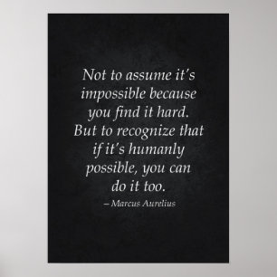 Stoc Quote - Motiverande Poster