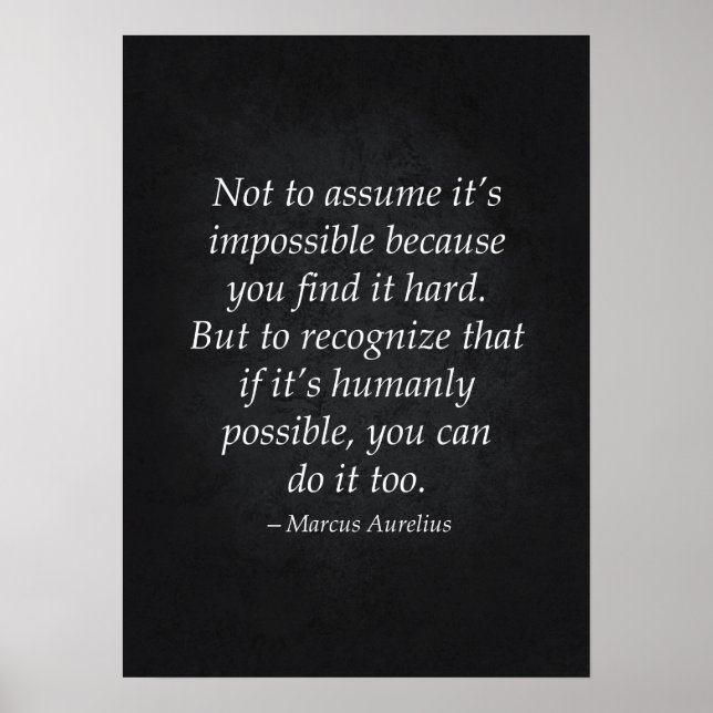 Stoc Quote - Motiverande Poster (Framsidan)