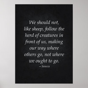 Stoc Quote - Motiverande Poster