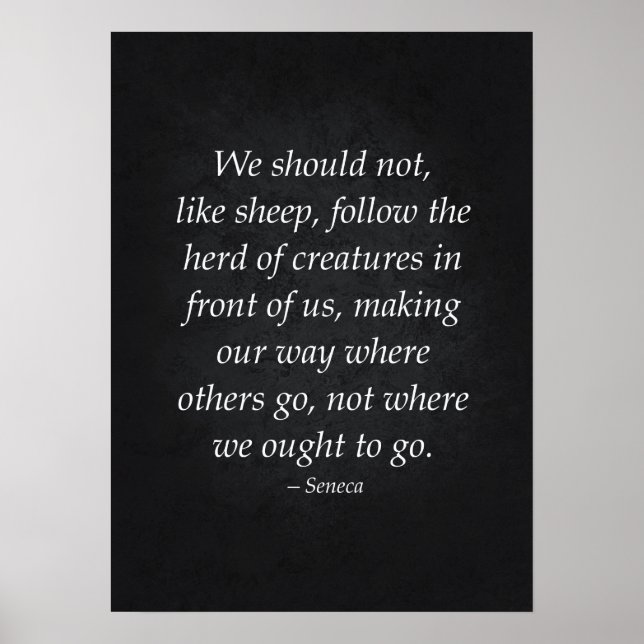 Stoc Quote - Motiverande Poster (Framsidan)