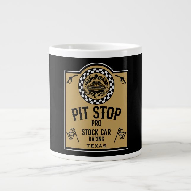 Stock Car Racing-present Jumbo Mugg (Framsidan)
