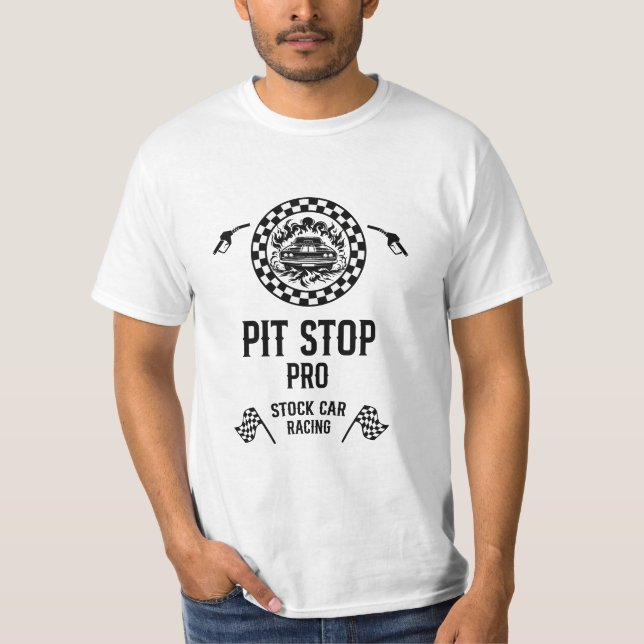 Stock Car Racing-present T Shirt (Framsida)