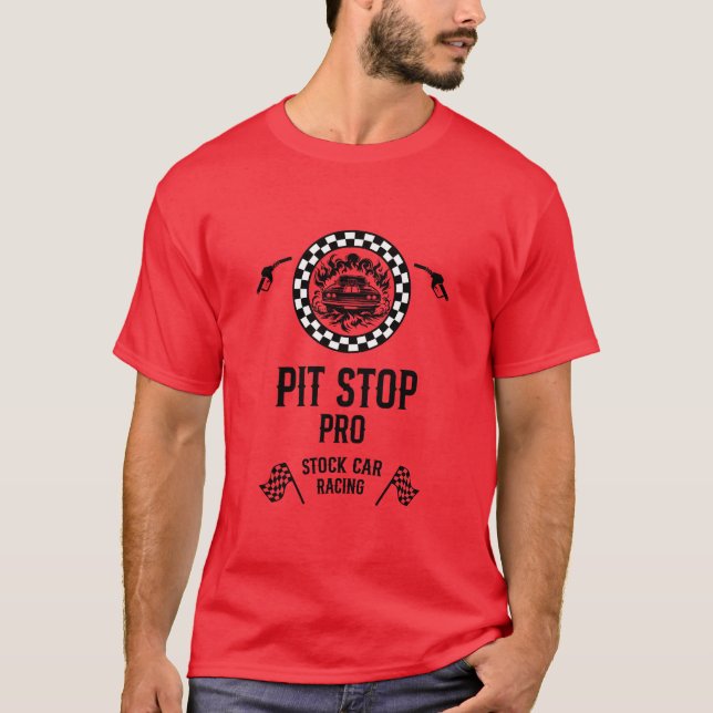 Stock Car Racing-present T Shirt (Framsida)