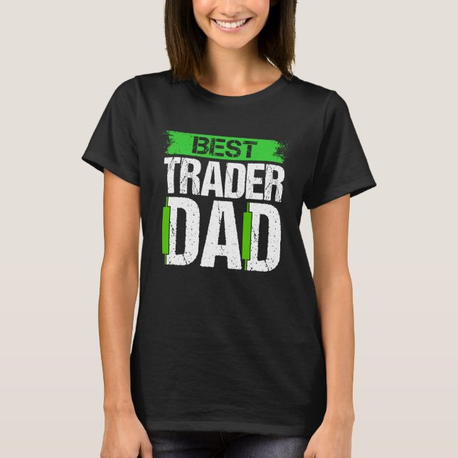 Stock Market Capitalism Day Trader Trading Capital T Shirt (Framsida)
