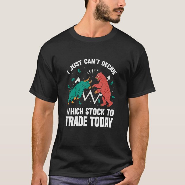 Stock Market Capitalism Day Trader Trading Capital T Shirt (Framsida)