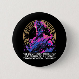 Stock Philosophy Epic Gamle Grekiska inspirationel Knapp
