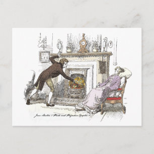 Stockar elden - Jane Austen Pride & Prejudice Vykort