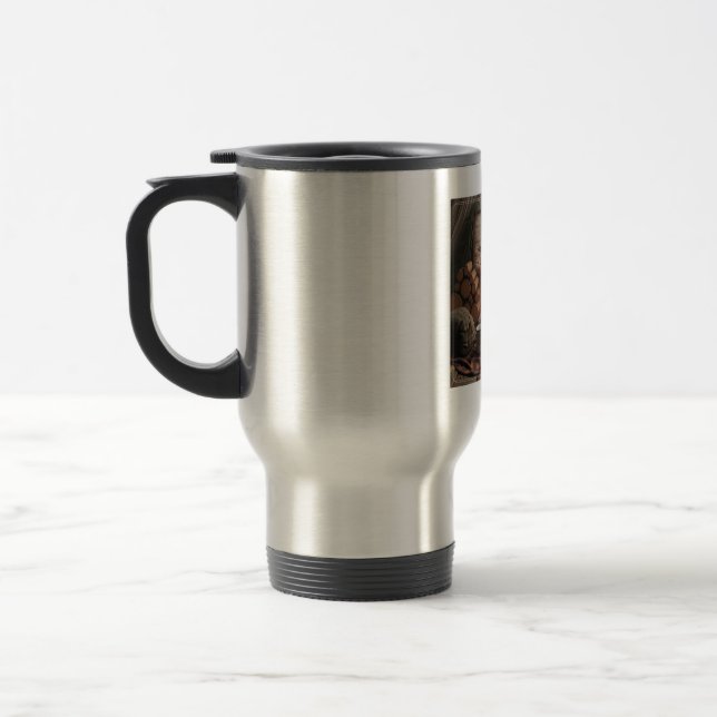 Stockar & Lata Morgnar Campmugg – Rustik Äventyr Resemugg (Vänster)
