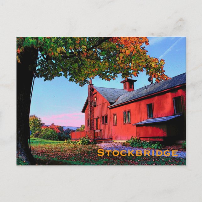 Stockbridge-vykort Vykort (Framsida)