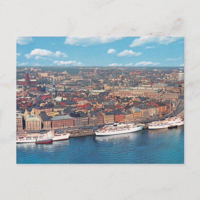 Stockholm 1 - vykort (Framsida)