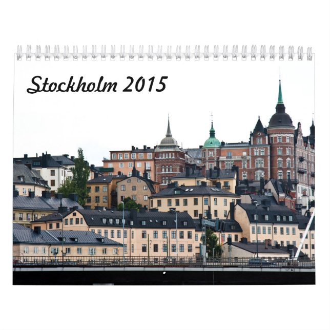 Stockholm 2015 kalender (Omslag)