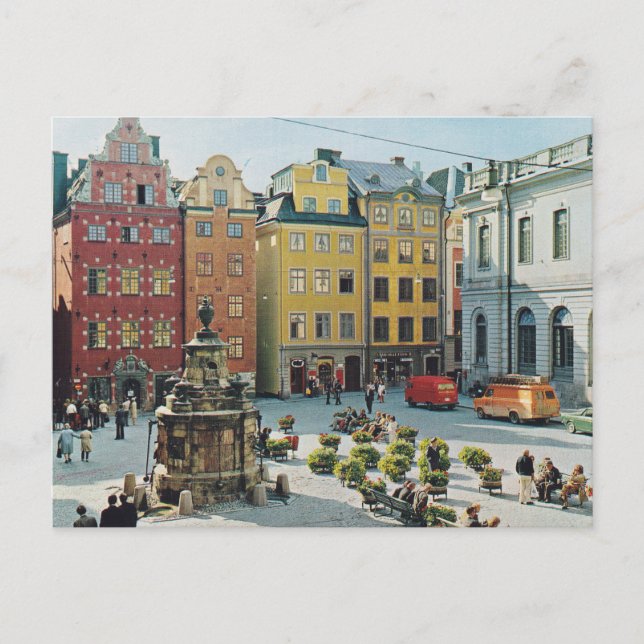 Stockholm #4 - vykort (Framsida)