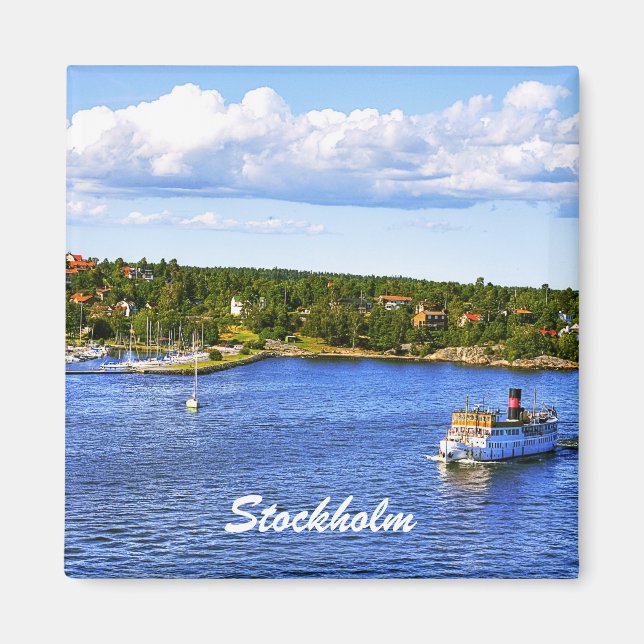 Stockholm Bay Magnet (Framsidan)