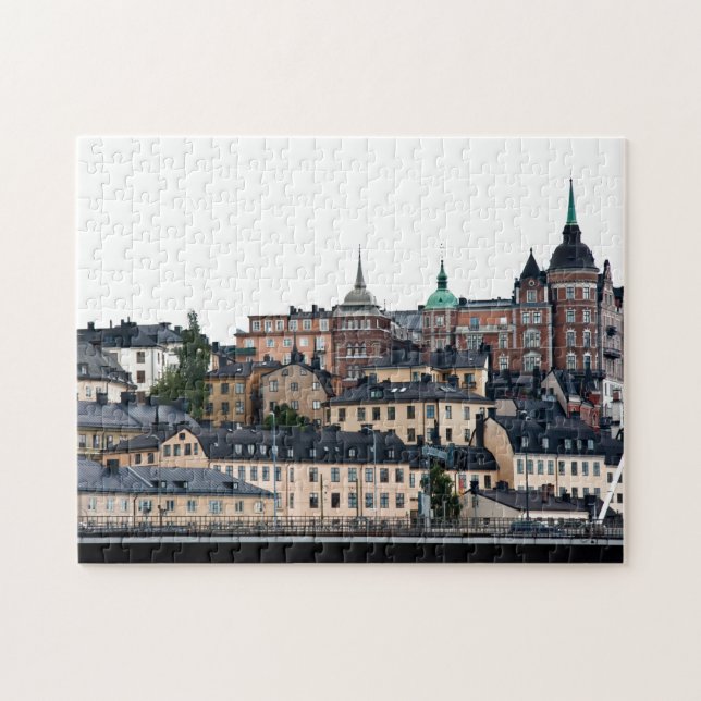 Stockholm beskådar pussel (Horisontell)