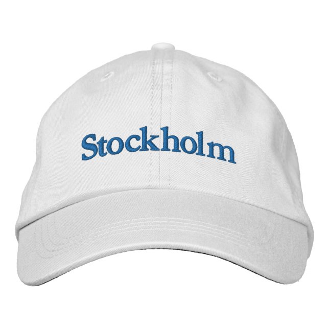Stockholm City Pride Broderad Keps (Framsida)