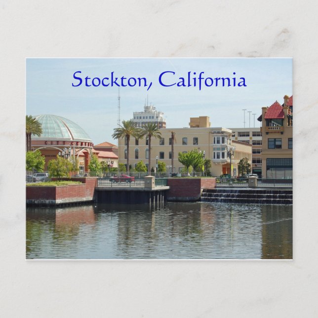 Stockholm, Kalifornien Vykort (Framsida)