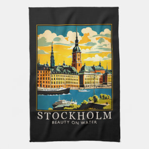 Stockholm Kökshandduk