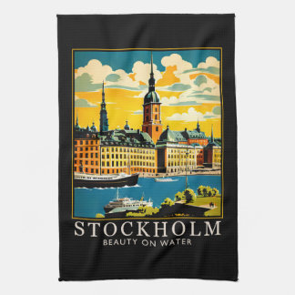 Stockholm Kökshandduk