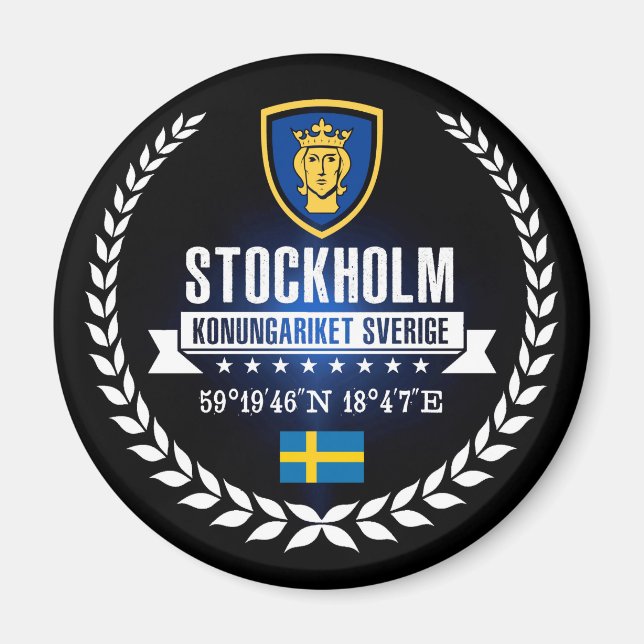 Stockholm Magnet (Framsidan)