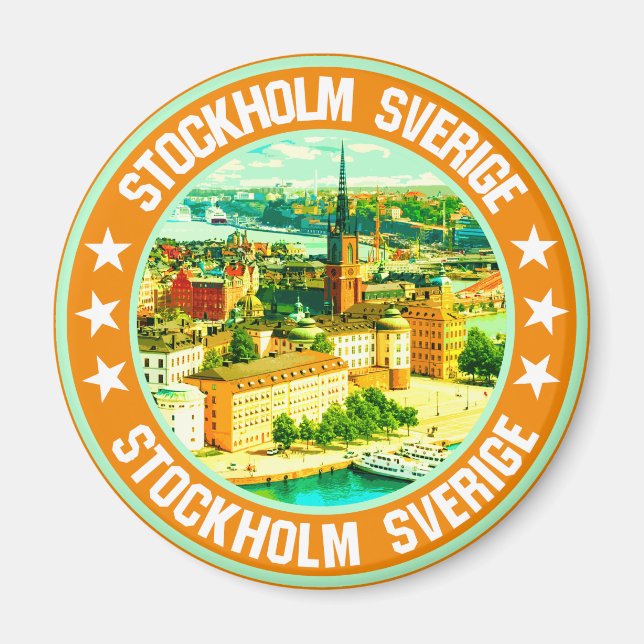 Stockholm Magnet (Framsidan)