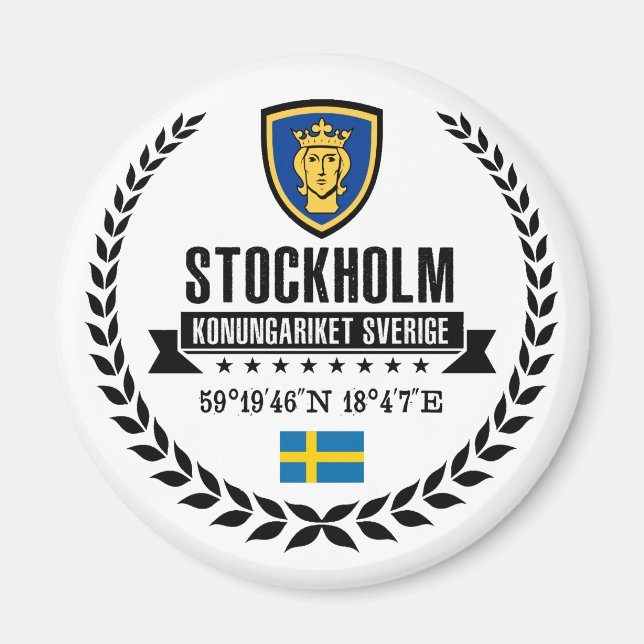 Stockholm Magnet (Framsidan)