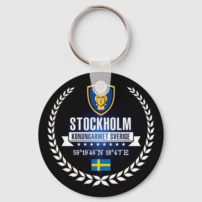 Stockholm Nyckelring (Framsida)