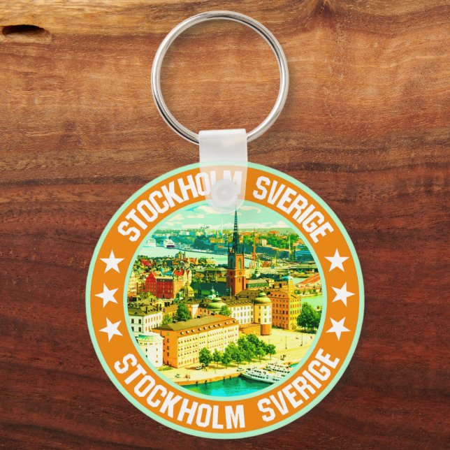 Stockholm Nyckelring (Framsida)