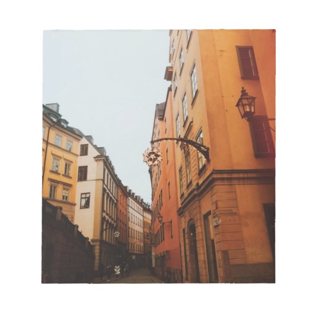 Stockholm Old Town Anteckningsblock (Framsida)