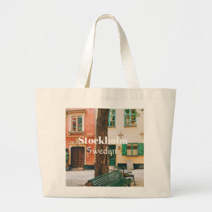 Stockholm Old Town, Gamla Stan, Sweden Souvenir Jumbo Tygkasse