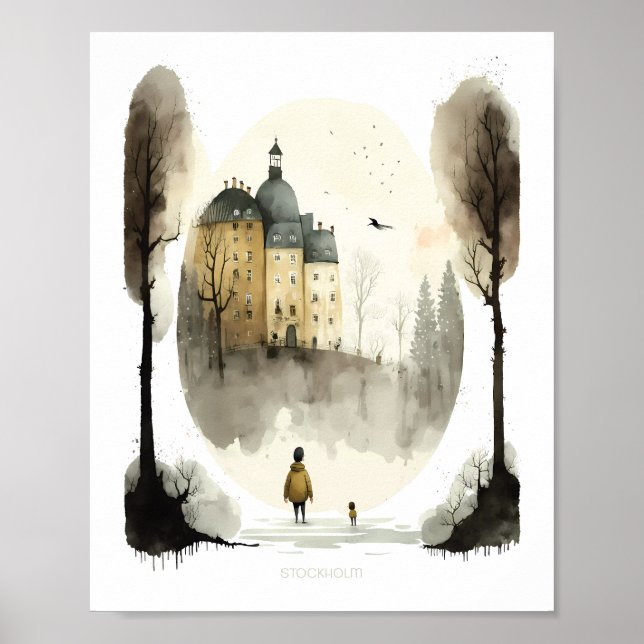 Stockholm  poster (Framsidan)
