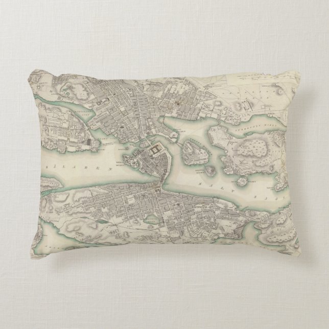 Stockholm Prydnadskudde (Framsidan)