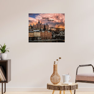 Stockholm, Sodermalm Island Poster
