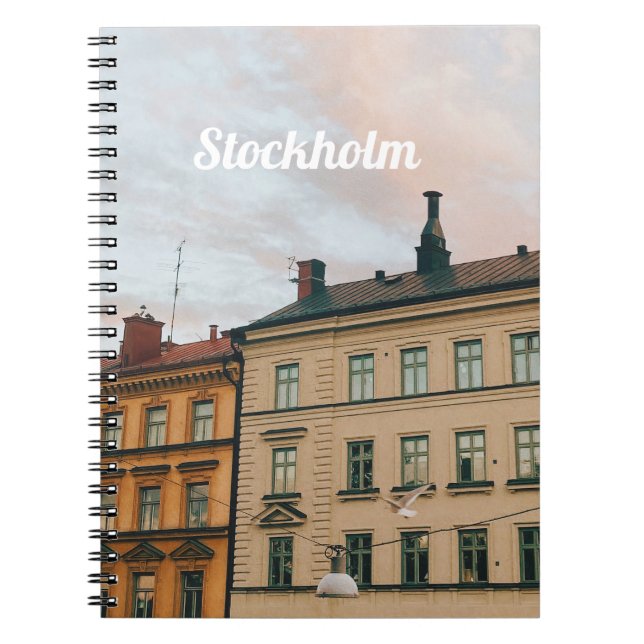 Stockholm Södermalm Stadsscen Anteckningsbok (Framsidan)