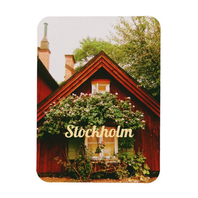 Stockholm, Södermalm, Sverige Magnet (Vertikal)