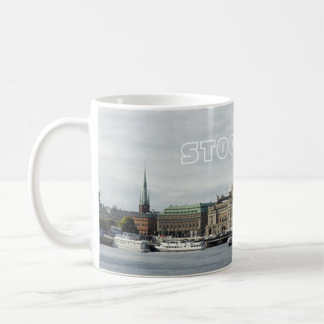Stockholm, STOCKHOLM Kaffemugg (Vänster)