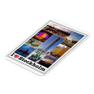 Stockholm - Sverige - I Kärlek - Magnet