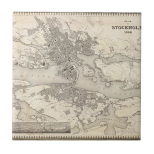 Stockholm sverige kakelplatta