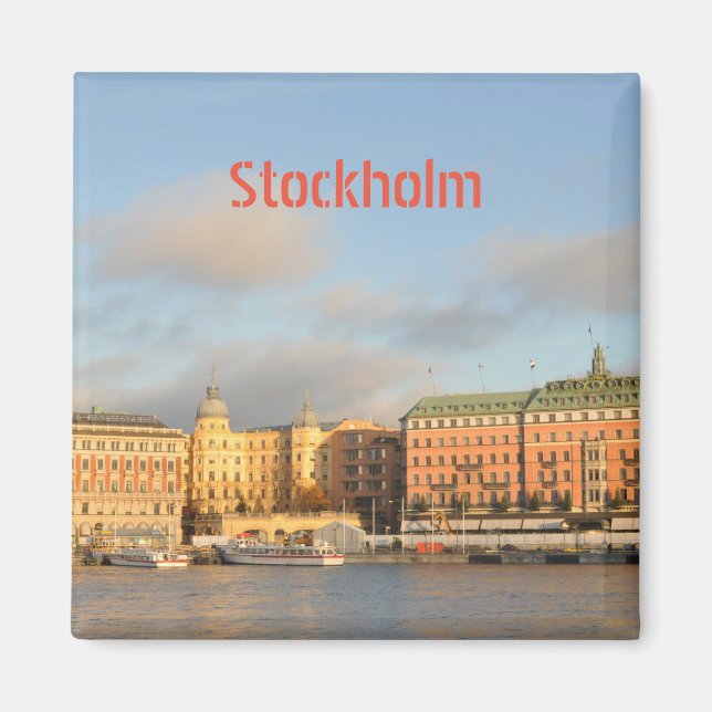 Stockholm, Sverige Magnet (Framsidan)