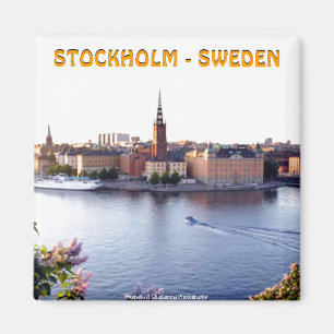 Stockholm - sverige (Mojisola en Gbadamosi) Magnet