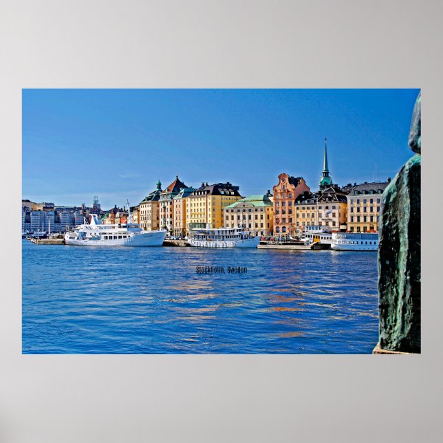 Stockholm, Sverige Poster (Framsidan)