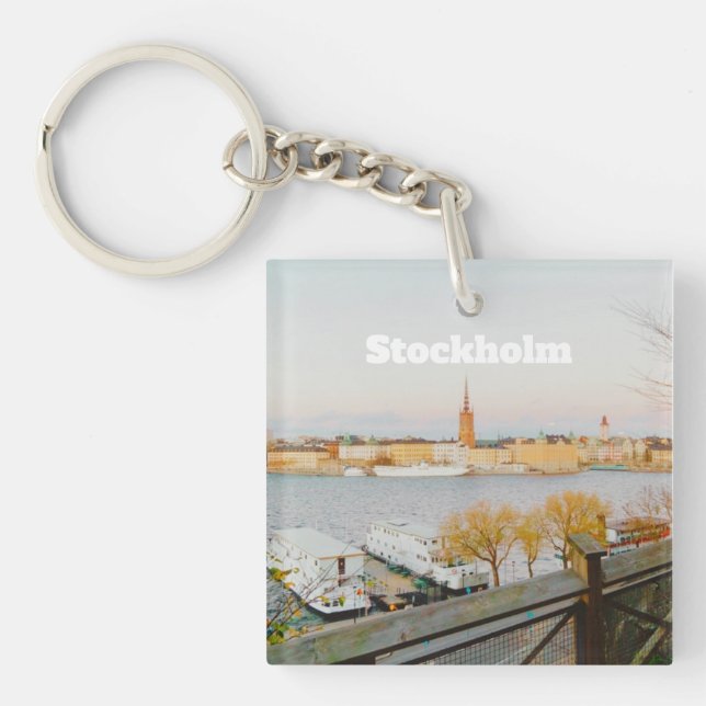 Stockholm, Sverige souvenir (Framsidan)