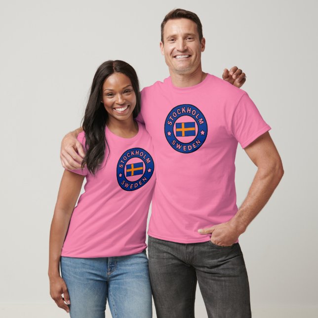 Stockholm Sverige T-shirt (Unisex)