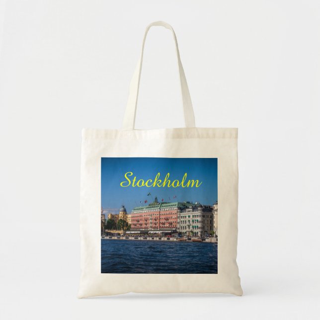 Stockholm sverige tygkasse (Framsidan)
