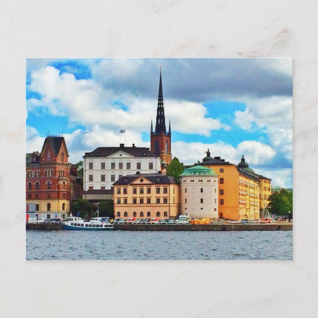 Stockholm, Sverige Vykort (Framsida)