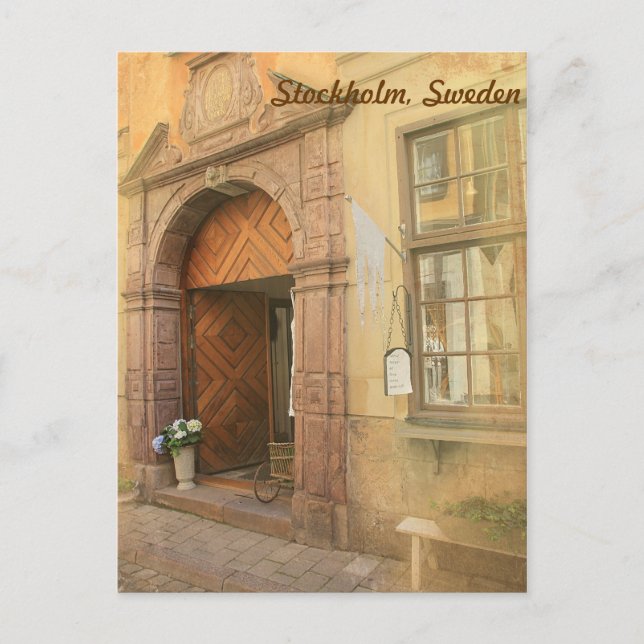 Stockholm, Sverige Vykort (Framsida)
