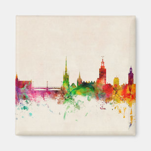 Stockholm sverigehorisont magnet