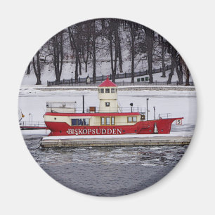 Stockholm sverigeLightship Biskopsudden Magnet